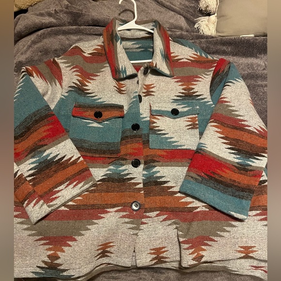 Aztec print jacket - Picture 1 of 1